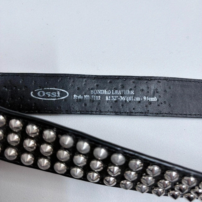 Black Studded Belt