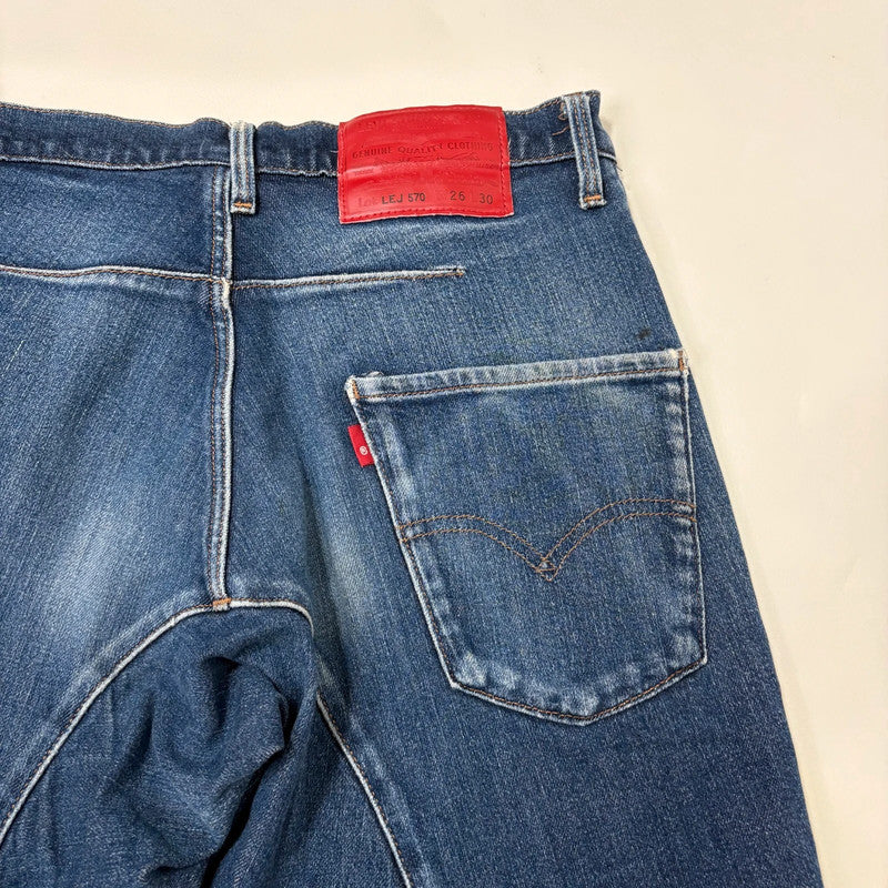 levi's engineered twist denim jeans