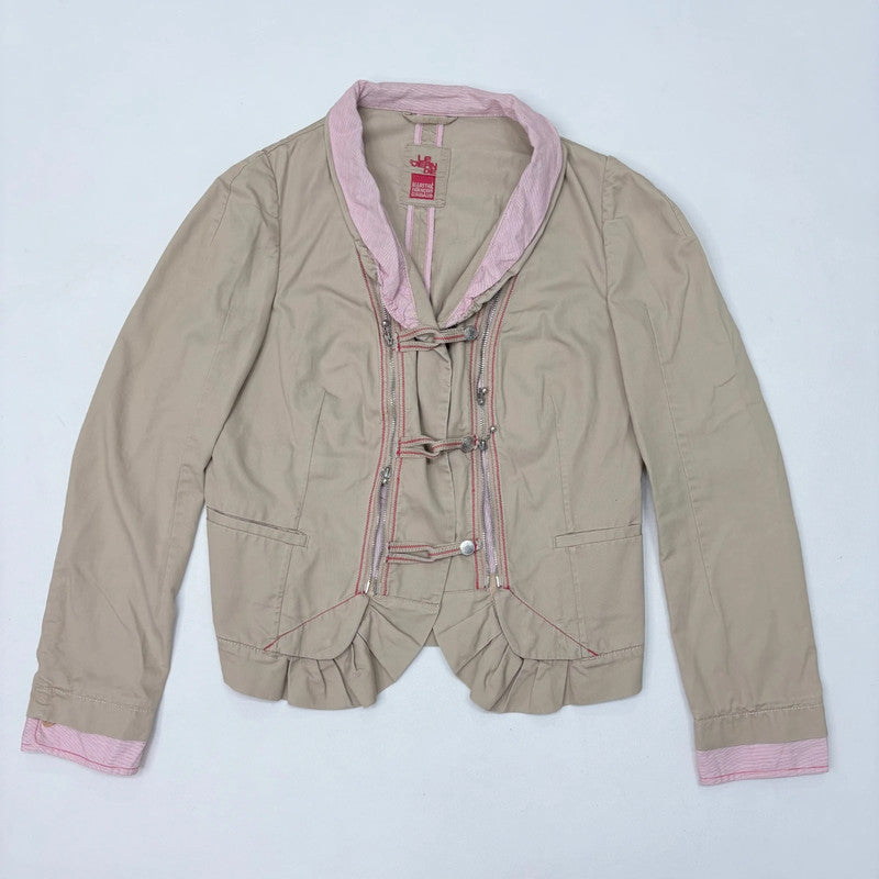 Marithé + François Girbaud toggle utility jacket