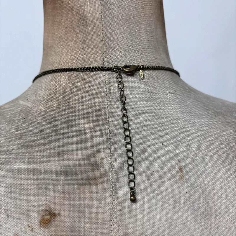 charm necklace hanging beads