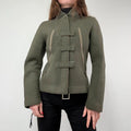 Khaki Cop Copine military jacket