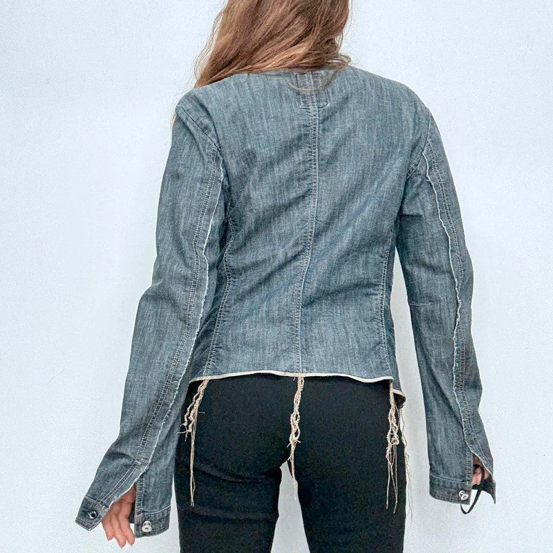 salvage denim Marithe francois Girbaud military jacket