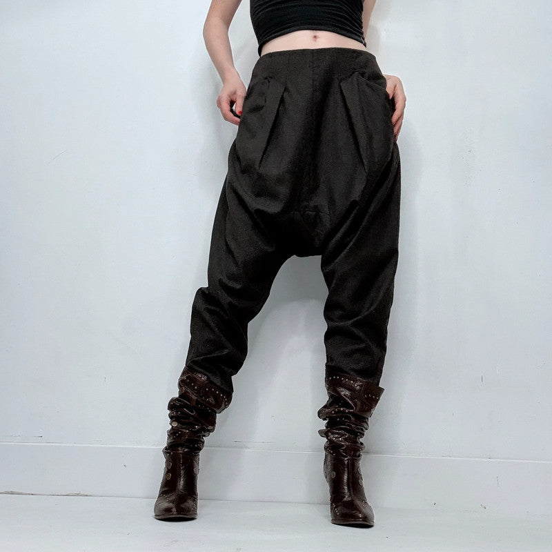 Draped gathered Rutzou trousers