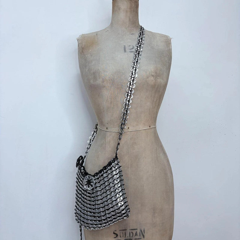 beer cap tab metal bag
