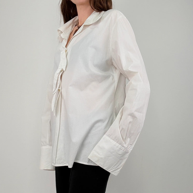 white Anne Fontaine cotton shirt
