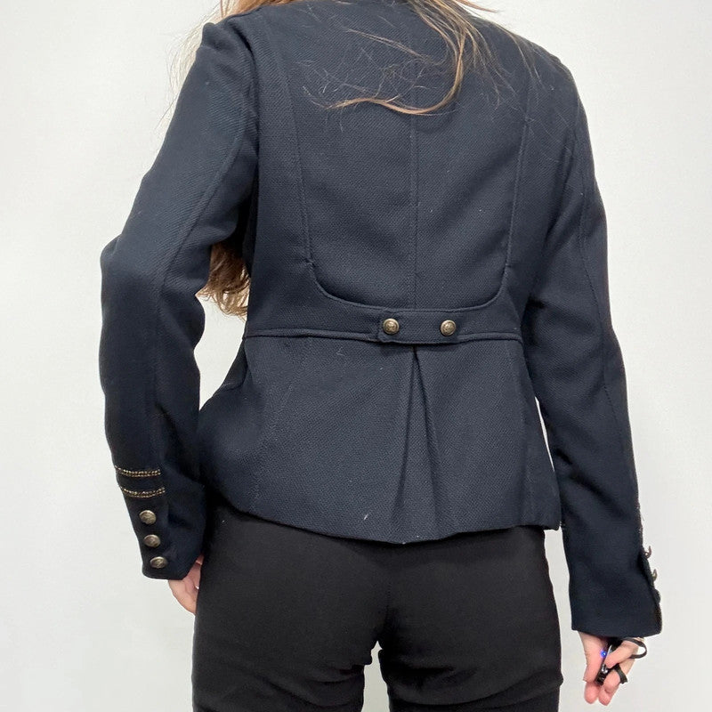navy regency military jacket