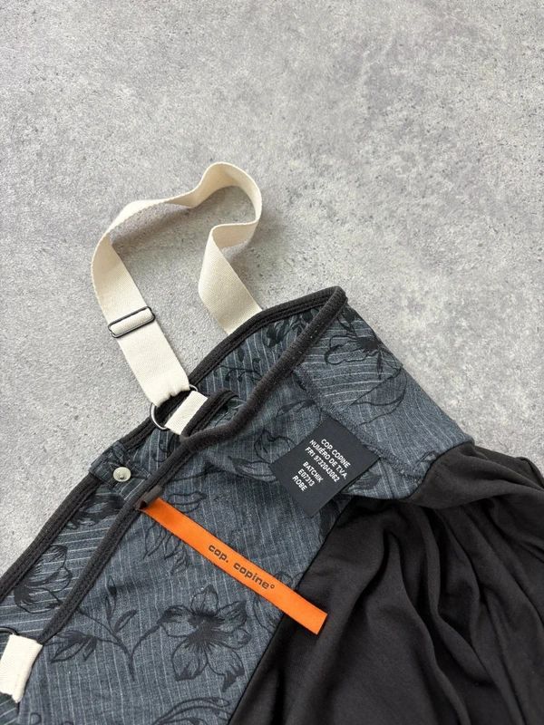 Cop Copine pleated flared grunge dress