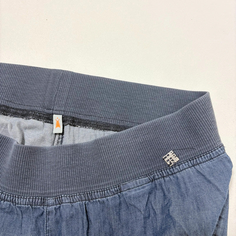 blue structured pleated Cop Copine structured trousers