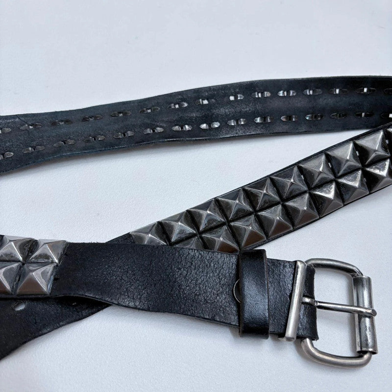 Black Studded grunge Belt