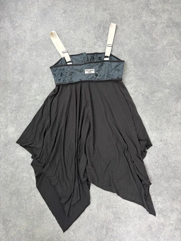 Cop Copine pleated flared grunge dress