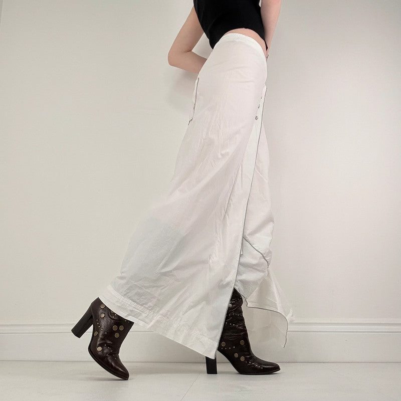 Cop Copine asymmetric flared maxi skirt