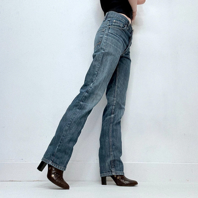 straight leg jeans