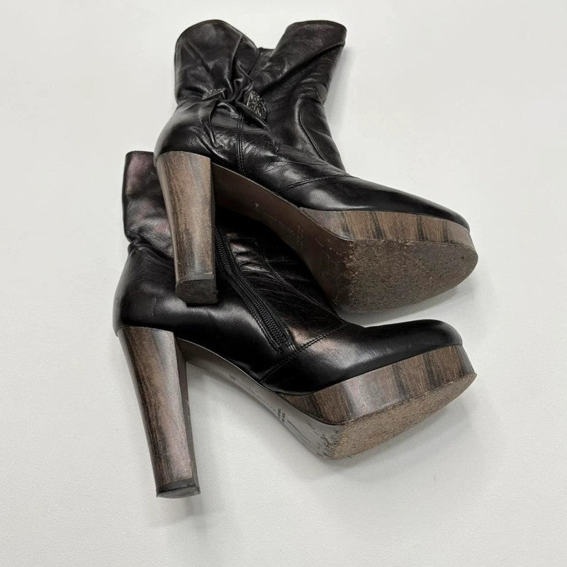 Miss sixty chunky heel boots