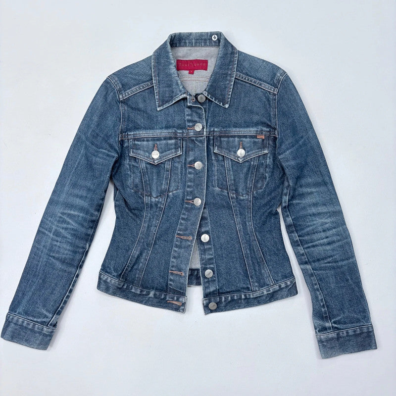 fitted french connection denim jacket
