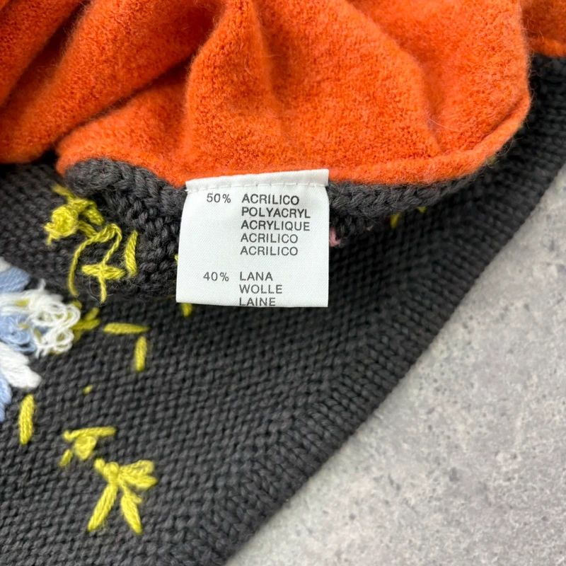 knitted embroidered Custo Barcelona jumper