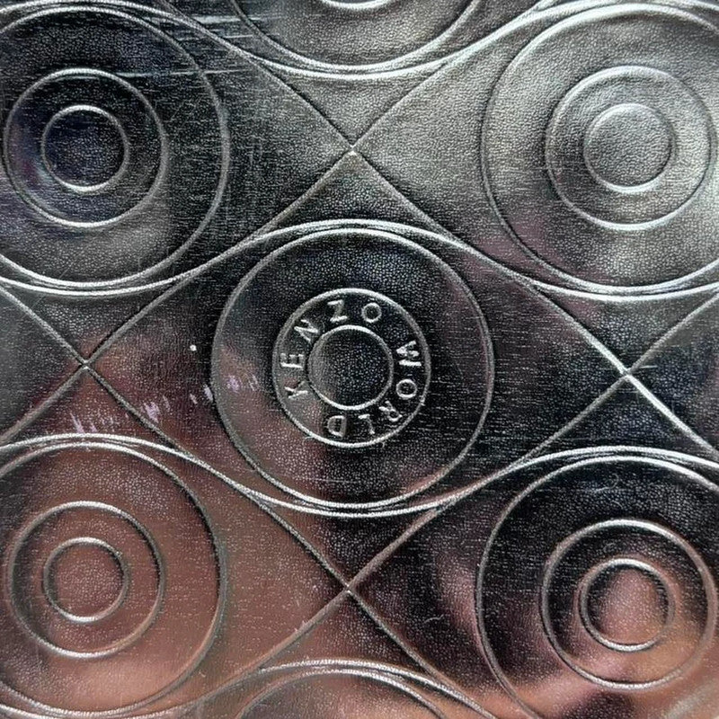 silver tech metallic bag