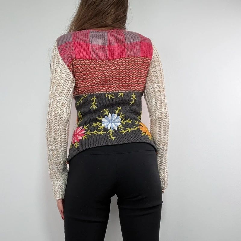 knitted embroidered Custo Barcelona jumper