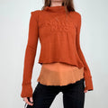 Nolita layered knit jumper