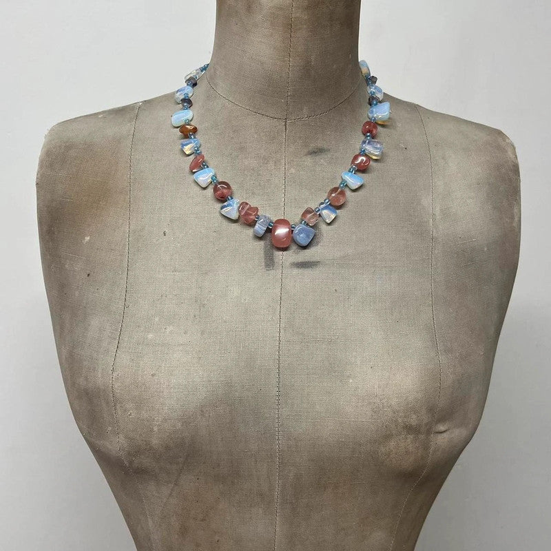 Chunky crystal necklace