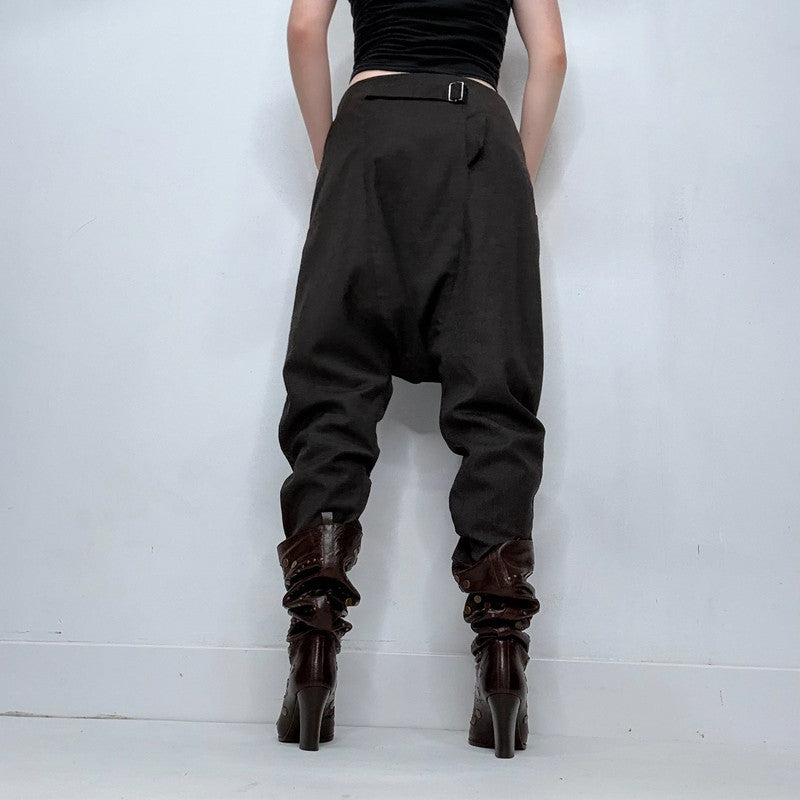 Draped gathered Rutzou trousers