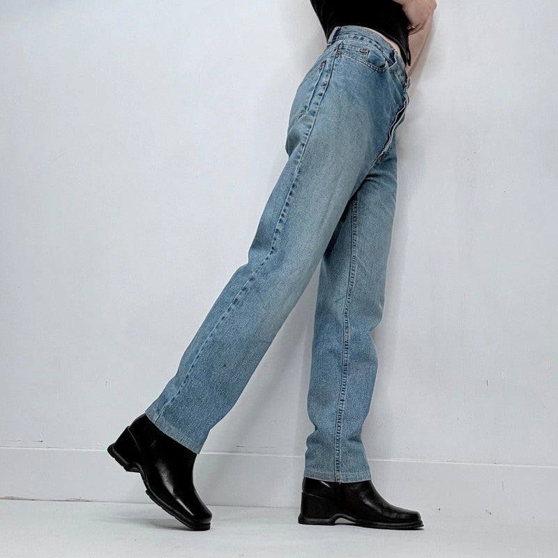 distressed denim Jean Paul Gaultier jeans