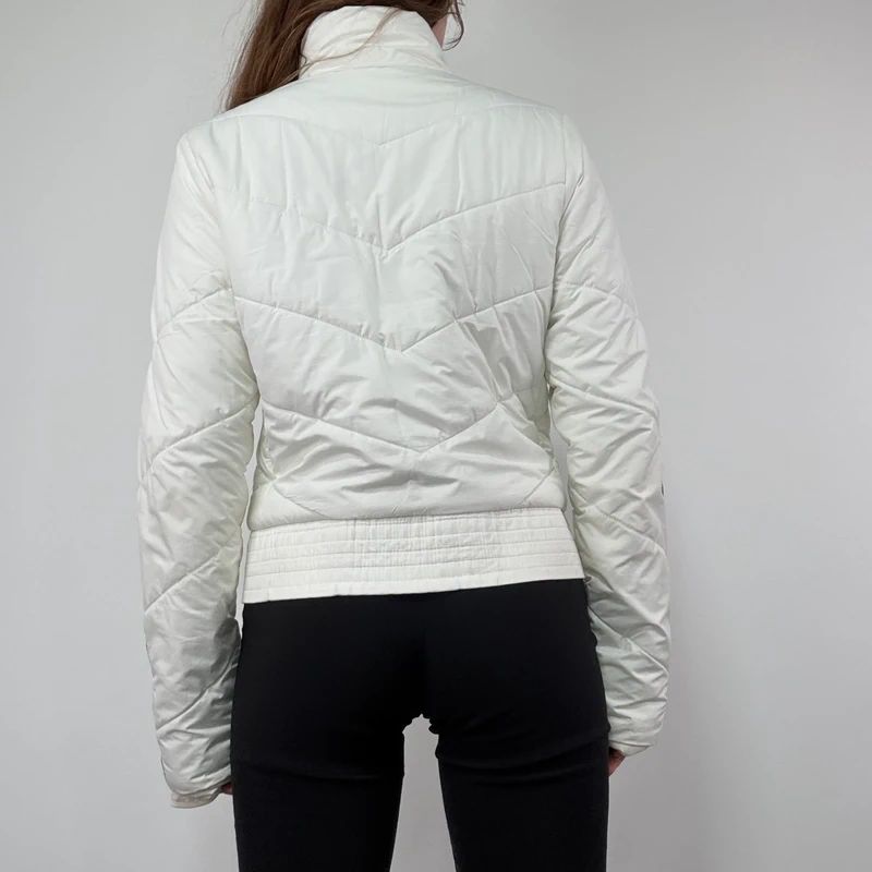 White Adidas Puffer Jacket