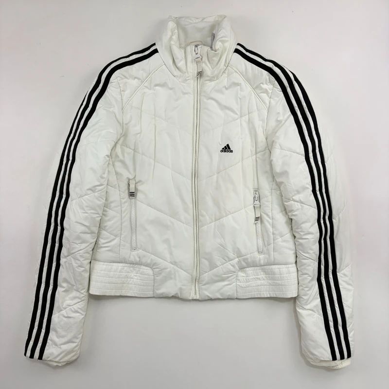 White Adidas Puffer Jacket