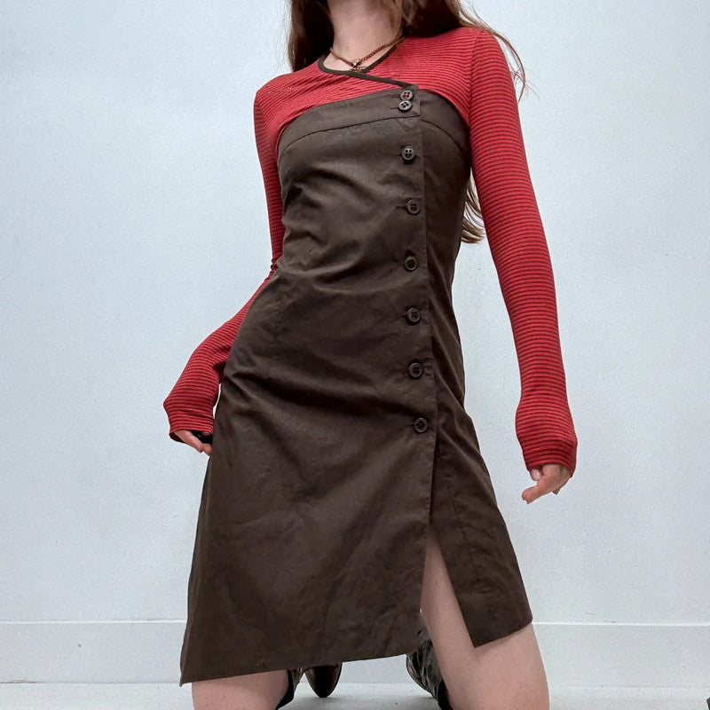 Cop Copine asymmetric mini dress