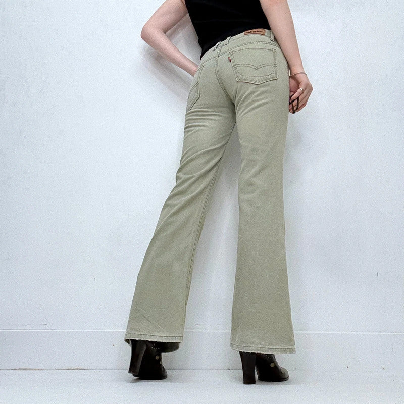 flared khaki levis jeans