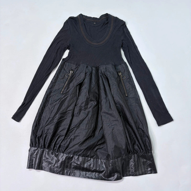 cop copine balloon pleated dress