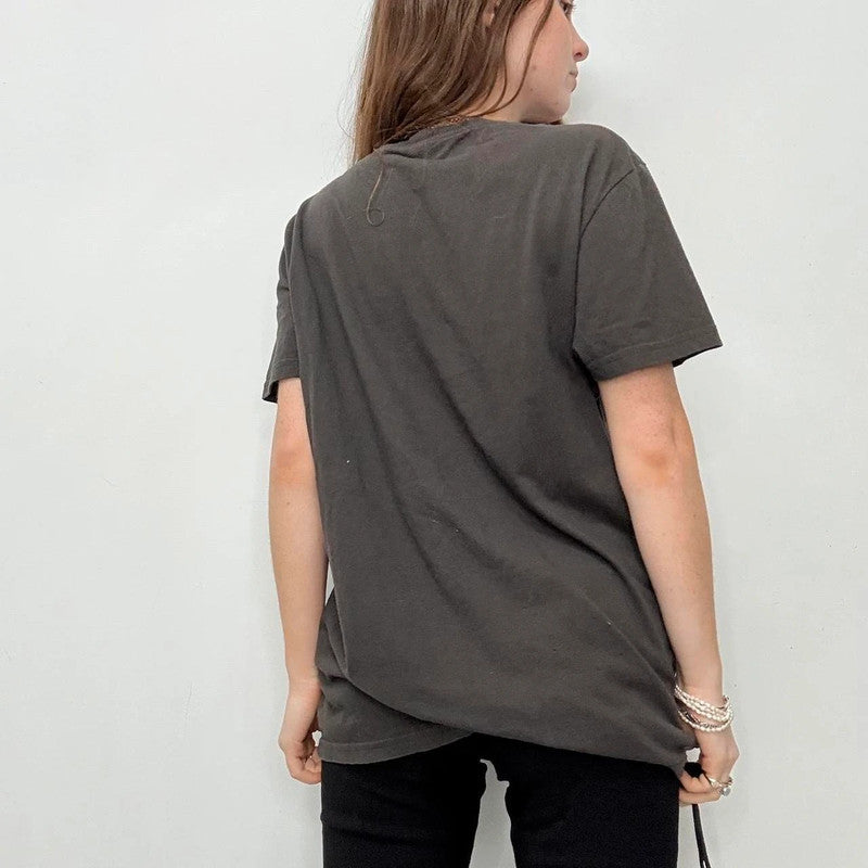 studded graphic grunge t-shirt