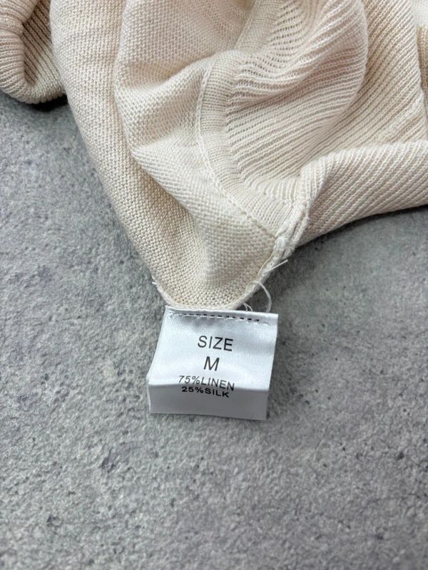 slouchy cream knit mini dress