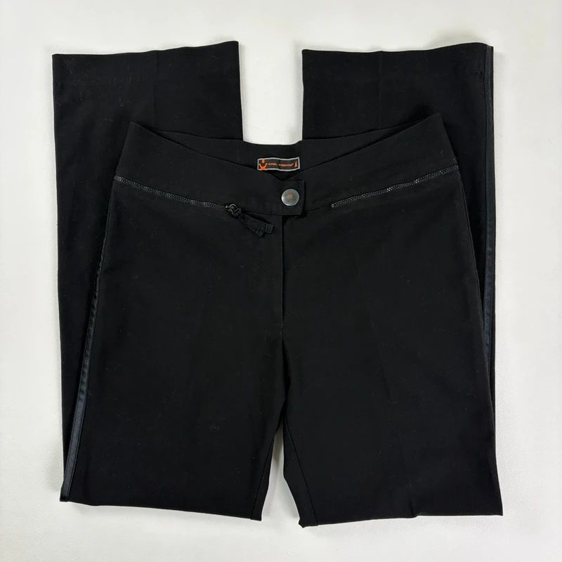 Black Cop Copine stretch waistband trouser