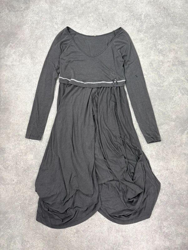 Draped layered Cop Copine maxi dress