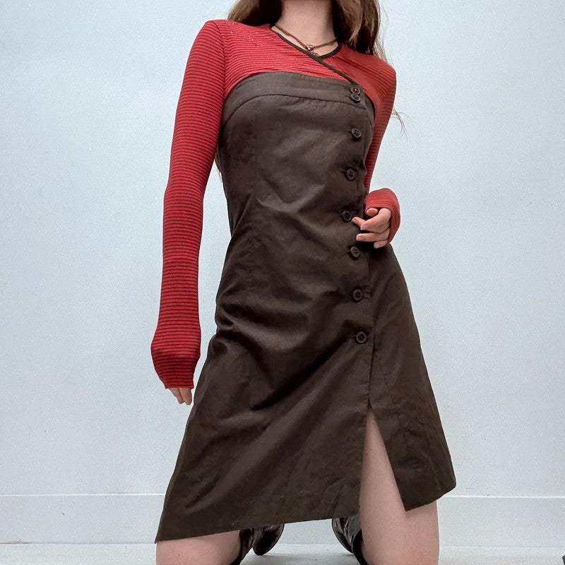 Cop Copine asymmetric mini dress