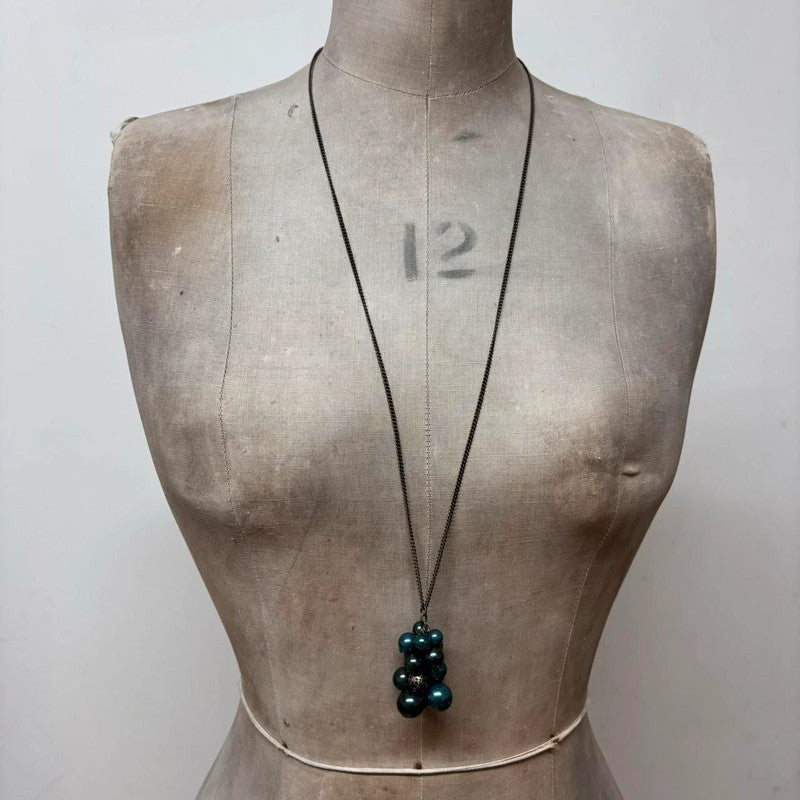 charm necklace hanging beads