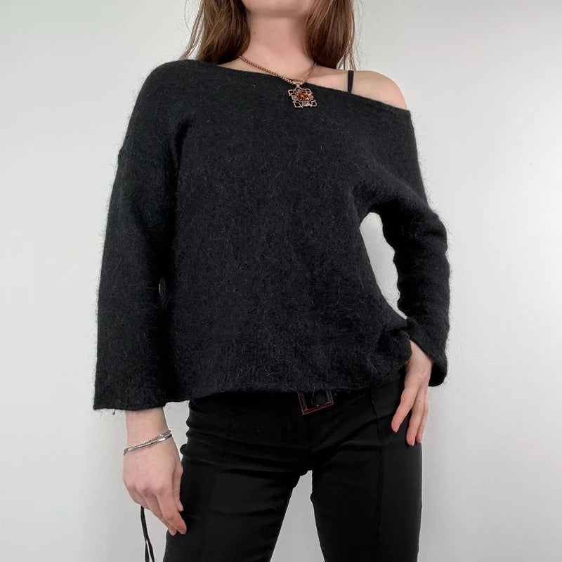 American Vintage alpaca slouchy fluffy knit sweater