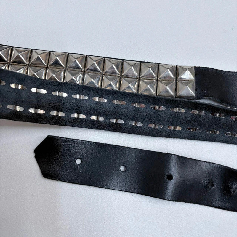 Black Studded Belt