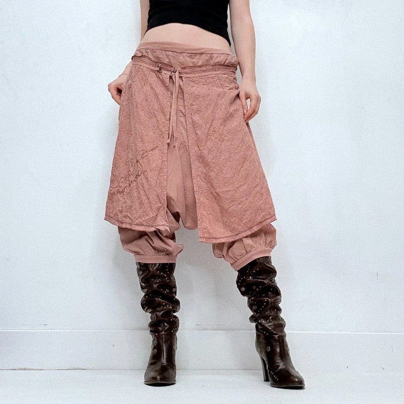 Cop Copine layered skirt trousers