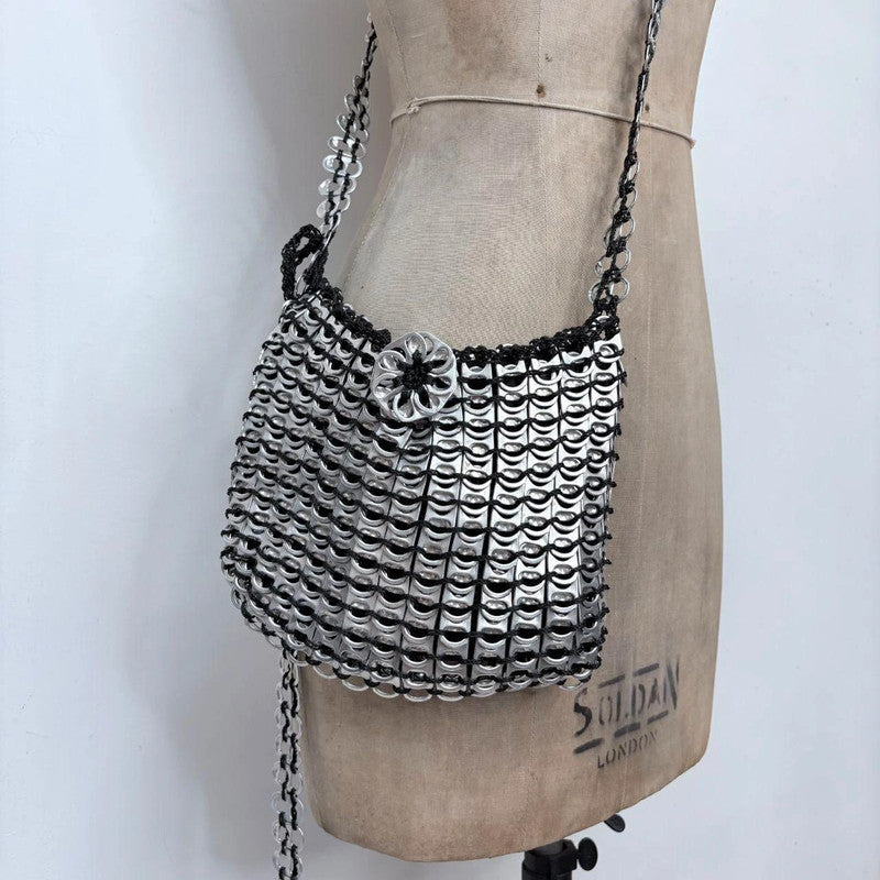 beer cap tab metal bag