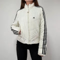 White Adidas Puffer Jacket