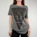 distressed grey allsaints grunge t-shirt