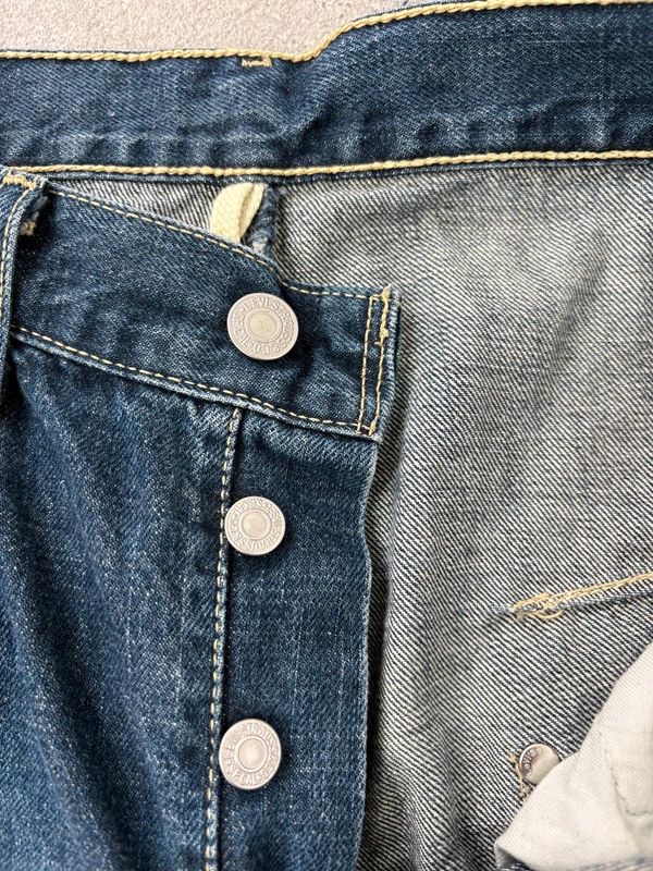Levis engineered twisted jeans