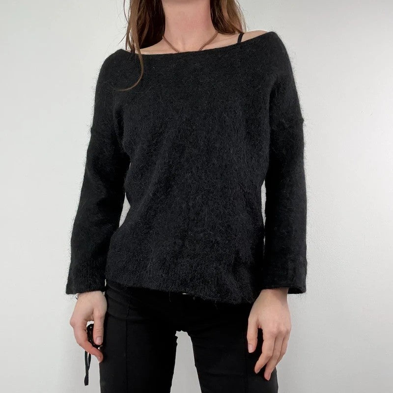 American Vintage alpaca slouchy fluffy knit sweater