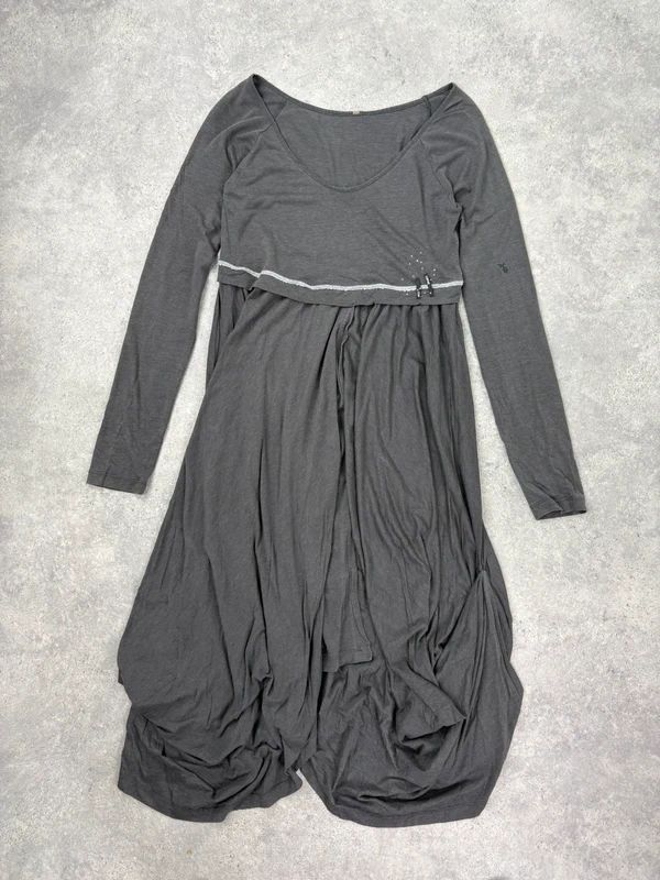 Draped layered Cop Copine maxi dress