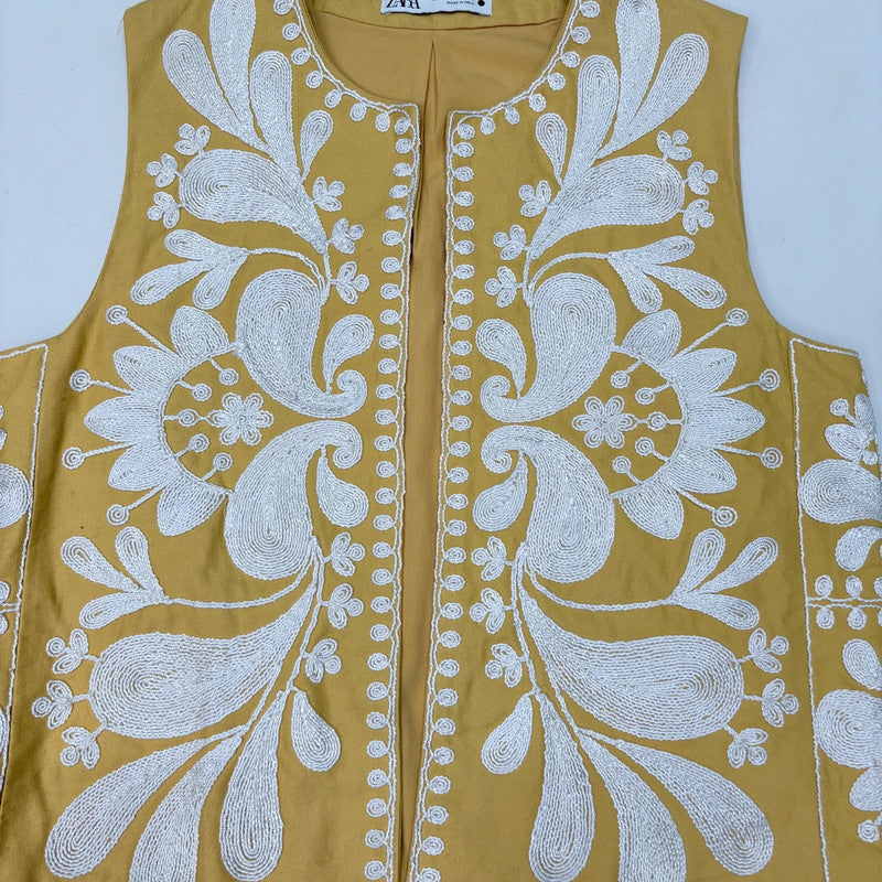 embroidered boho hippy waistcoat