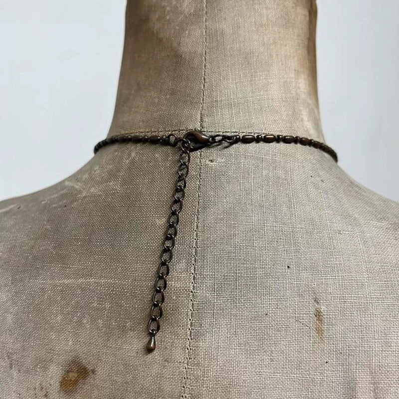 Gem chandelier necklace