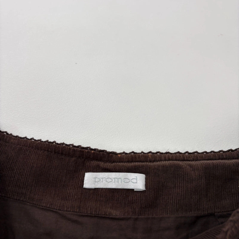 brown layered pleated midi skirt