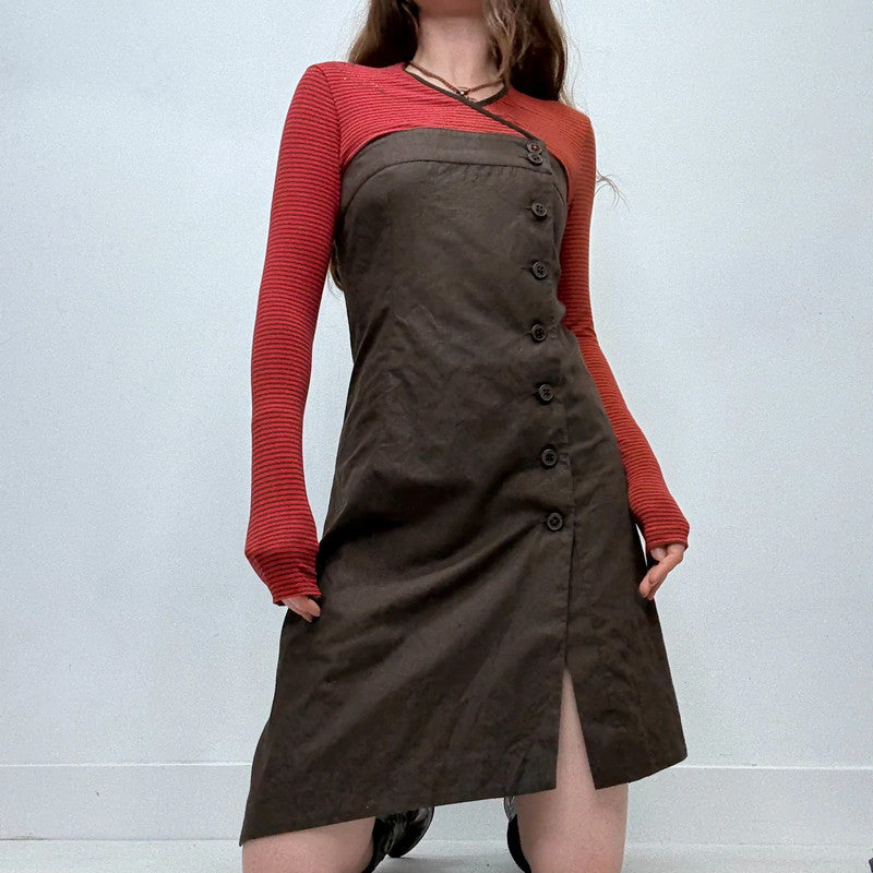 Cop Copine asymmetric mini dress