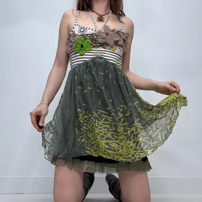 Save the Queen pinstripe mini dress